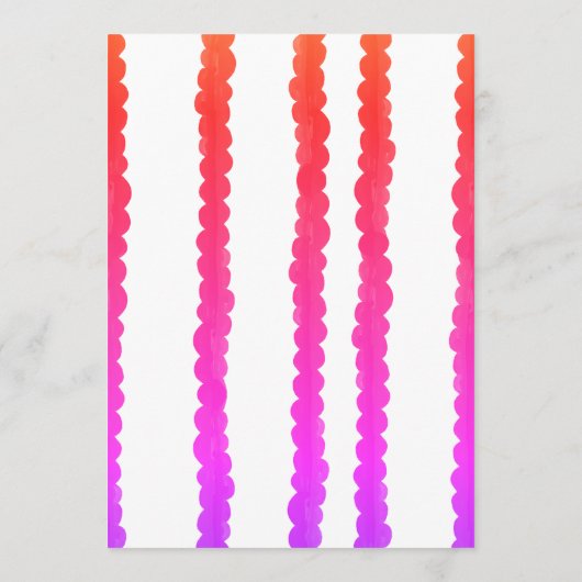 Modern Kindergarten Photo Class of 2026 Graduation 案内状 (裏面)