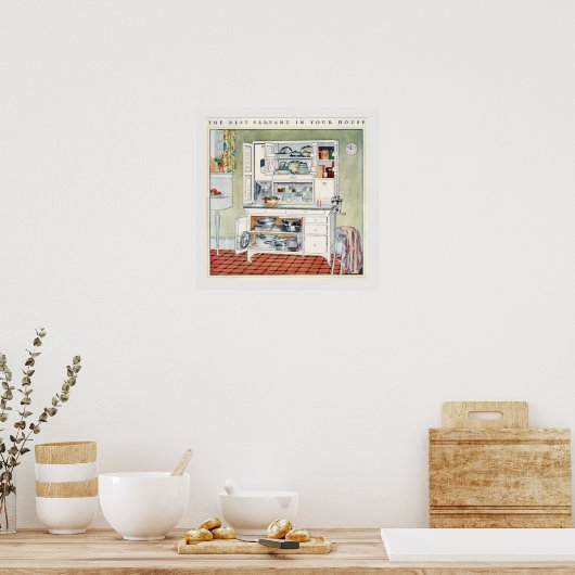 Modern Kitchen 1923 Poster ポスター (キッチン)