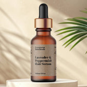 Modern Kraft Paper Cosmetics Dropper Bottle Label ラベル