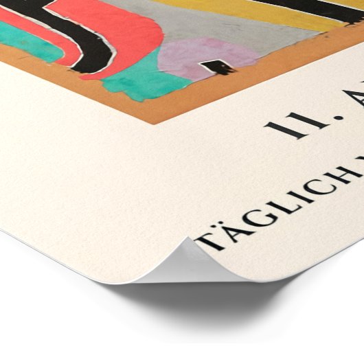 Modern Kunstmuseum ポスター (角)