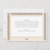 Modern Kwanzaa Border Pattern 1-Photo シーズンカード (裏面)