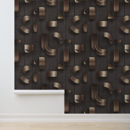 Modern Labyrinth (Metallic) Luxury 壁紙