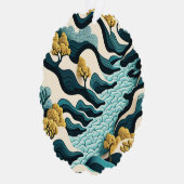 Modern Landscape オーナメントカード (右)