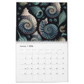 Modern Landscape カレンダー (1月 2026)