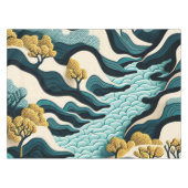 Modern Landscape テーブルクロス (正面(横))