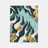 Modern Landscape フリースブランケット (正面)