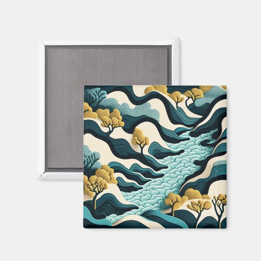 Modern Landscape マグネット (正面/裏面)