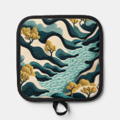Modern Landscape 鍋敷き (正面)