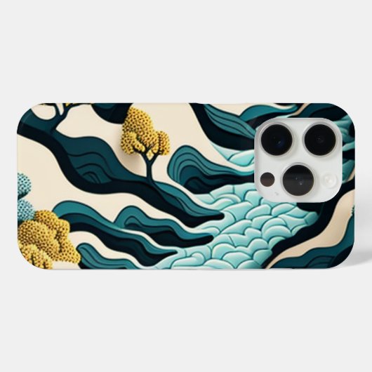 Modern Landscape Case-Mate iPhoneケース (裏面 (横))