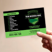 Modern Landscaping Lawn Mowing Marketing チラシ