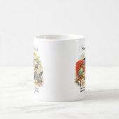 🎓Modern Languages GRAD Custom Name & Degree コーヒーマグカップ (中央)