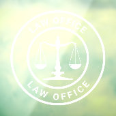 Modern Law Office Welcome ウィンドウサイン (シート3)