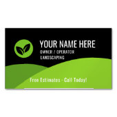 Modern Lawn Care Landscaping マグネット名刺 (正面)