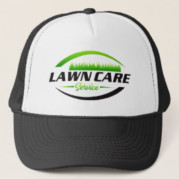 Modern Lawn Care & Landscaping Trucker Hat キャップ