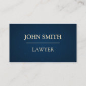 Modern Lawyer Business Card 名刺 (正面)