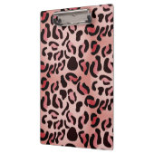 Modern Leopard Pattern Animal クリップボード (左)