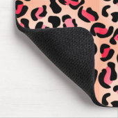 Modern Leopard Pattern Animal Print マウスパッド (コーナー)