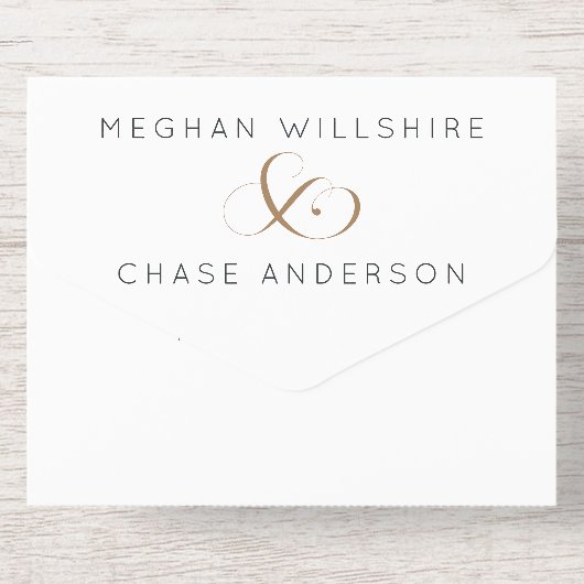 Modern Lets Do This Text  オールインワン招待状 (背面)