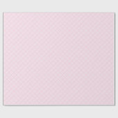 Modern Light Pink & White 80th Birthday Wrapping ラッピングペーパー (フラット)