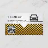 Modern Limo & Car Service Logo Design 名刺 (裏面)