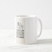 Modern Line Art Father's Day Coffee Mug | Best Dad コーヒーマグカップ (正面右)
