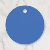 Modern Little Slugger Baseball Sport Baby Shower フェイバータグ (裏面)