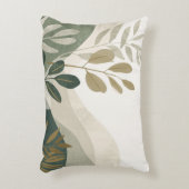  Modern Living Room Accent Pillow - Soft Gray  アクセントクッション (正面(垂直))