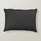  Modern Living Room Accent Pillow - Soft Gray  アクセントクッション (裏面)