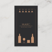 Modern Local Bar Pub Bartender Sommelier 名刺 (正面)