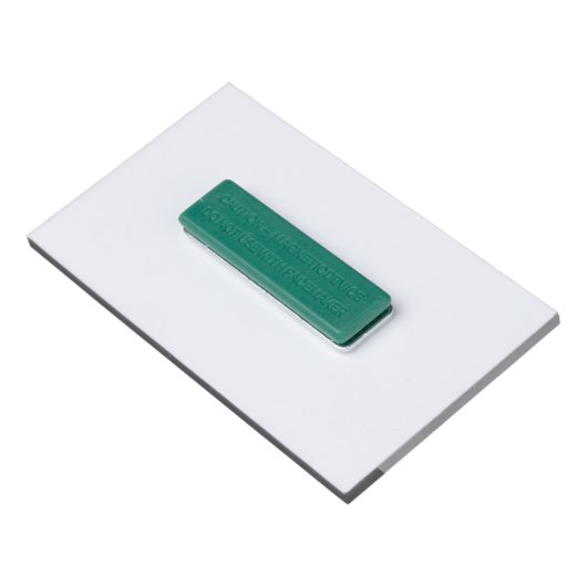 Modern Logo Business Name Tag 名札 (裏面)