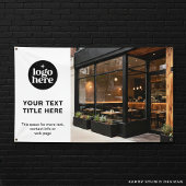 Modern Logo Photo Professional Business  横断幕