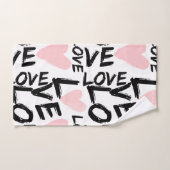 Modern Love バスタオルセット (ハンドタオル)