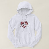 Modern Love Geometry Hoodie パーカ (デザイン正面)