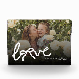 Modern Love Mommy Baby Photo First Mothers Day フォトブロック