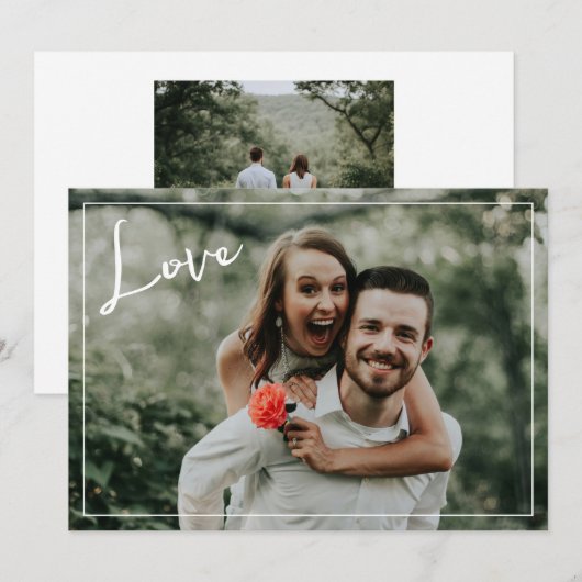 Modern Love Photo シーズンカード (正面/裏面)