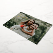 Modern Love Photo 箔シーズンカード (回転した状態)