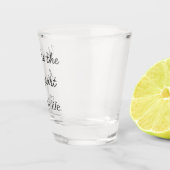 Modern Love Quote Shot Glass ショットグラス (右)
