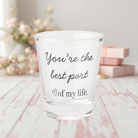 Modern Love Quote Shot Glass ショットグラス