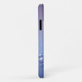 Modern Luminous Liquid Bubbles Art - Elegant Purpl Case-Mate iPhoneケース (裏面/右)