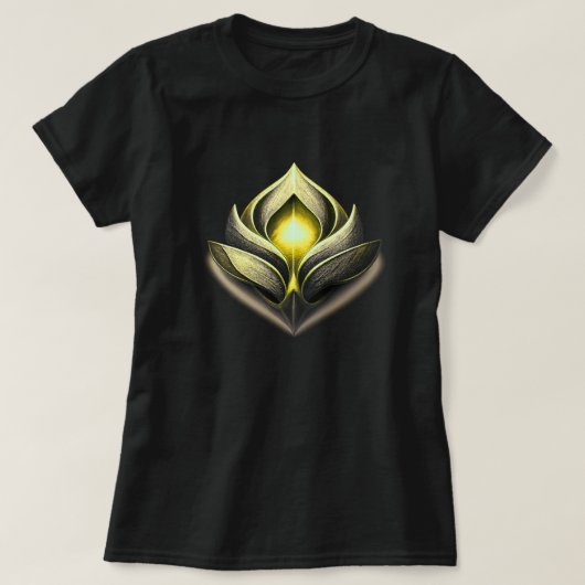 Modern Luxury Emblem Graphic  | Clean Abstract Tシャツ (デザイン正面)