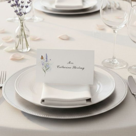 Modern Luxury Escort Card プレイスカード