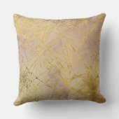Modern, Luxury, Gold , Rose Gold, Abstract Pattern クッション (裏面)