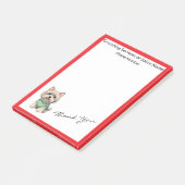 Modern Luxury Grooming Pet Personalized Collection ポストイット (アングル)