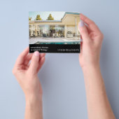 Modern Luxury Real Estate Postcard | Bespoke Home  チラシ (手)