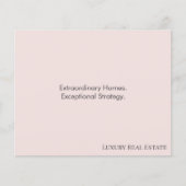 Modern Luxury Real Estate Postcard | Bespoke Home  チラシ (正面)