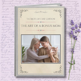 Modern Luxury Stepmom Storybook Mother's Day カード