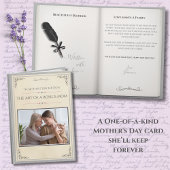Modern Luxury Stepmom Storybook Mother's Day カード