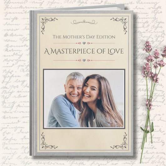 Modern Luxury Storybook Premium Mother's Day Card カード