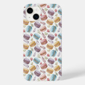Modern Macaroon Desserts Case-Mate iPhoneケース (裏面)