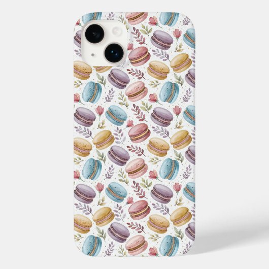 Modern Macaroon Desserts Case-Mate iPhoneケース (裏面)